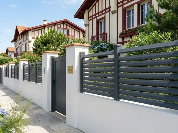Clôture de jardin sur mesure
