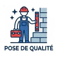 pose-de-qualite Portail coulissant aluminium sur mesure