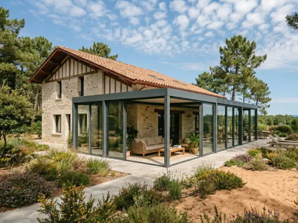 Véranda en aluminium sur mesure